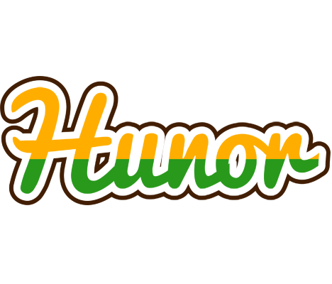 Hunor banana logo