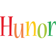 Hunor birthday logo