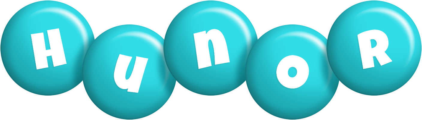 Hunor candy-azur logo