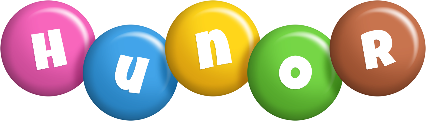 Hunor candy logo