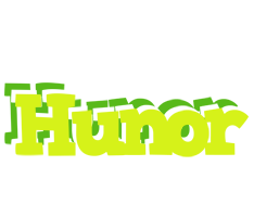 Hunor citrus logo