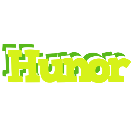 Hunor citrus logo