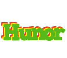 Hunor crocodile logo