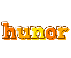 Hunor desert logo