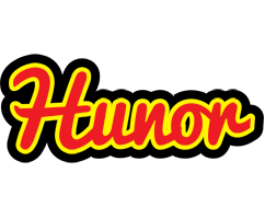 Hunor fireman logo