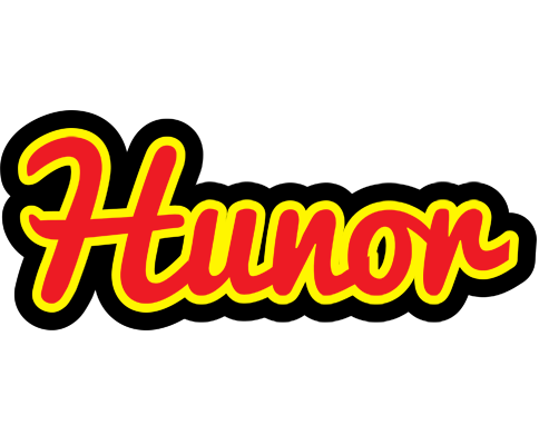 Hunor fireman logo