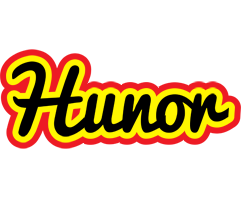 Hunor flaming logo