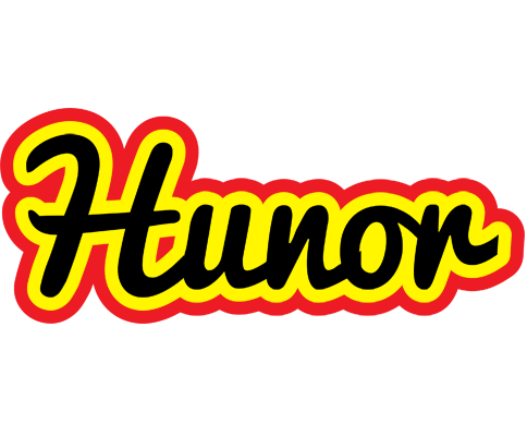 Hunor flaming logo