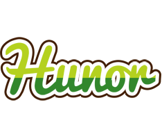 Hunor golfing logo