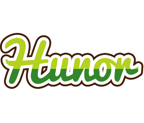 Hunor golfing logo