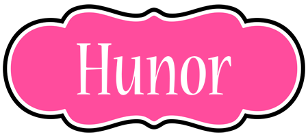 Hunor invitation logo