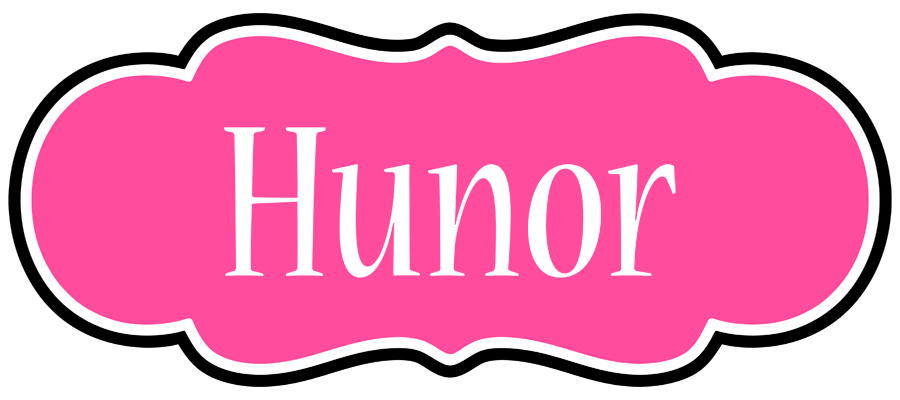 Hunor invitation logo