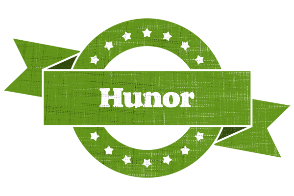 Hunor natural logo