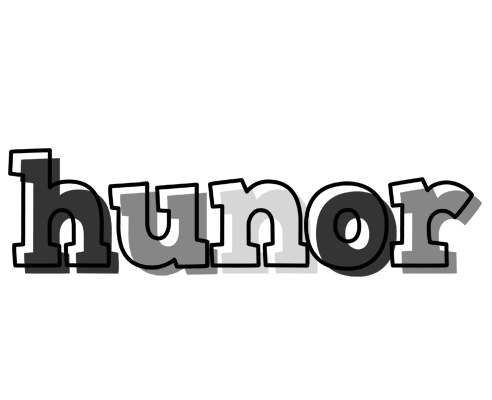 Hunor night logo