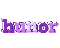 Hunor sensual logo