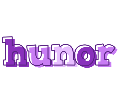Hunor sensual logo