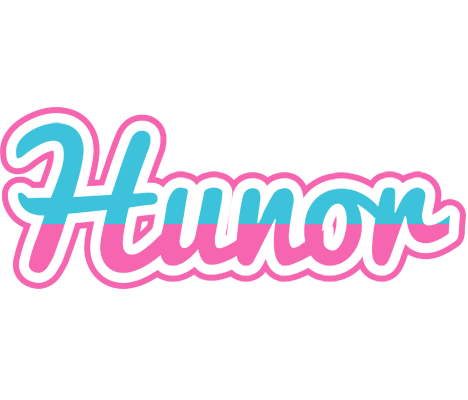 Hunor woman logo