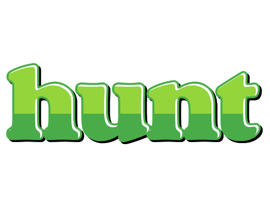 Hunt apple logo