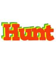 Hunt bbq logo