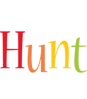 Hunt birthday logo