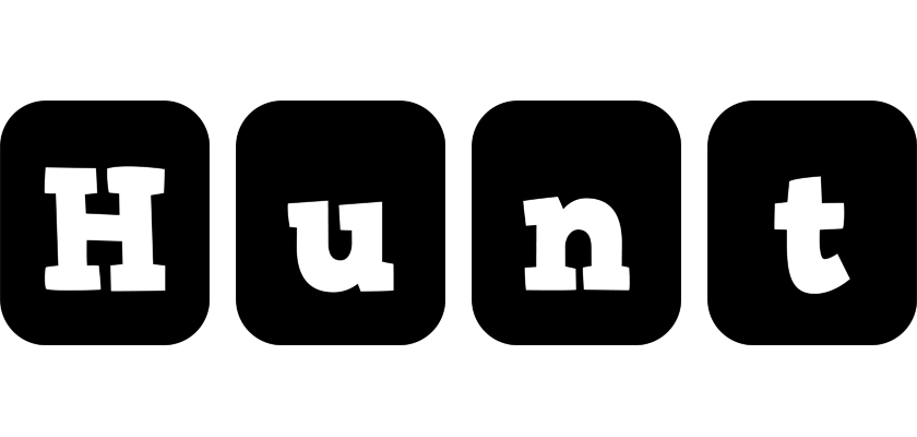 Hunt box logo