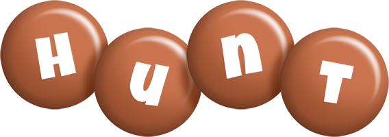 Hunt candy-brown logo