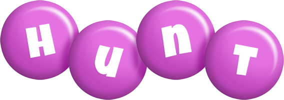 Hunt candy-purple logo