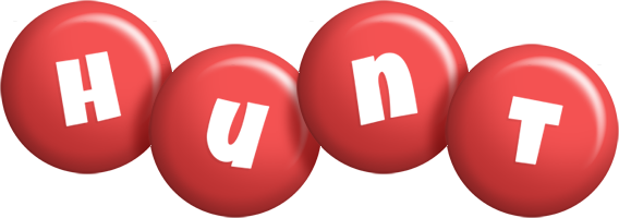 Hunt candy-red logo