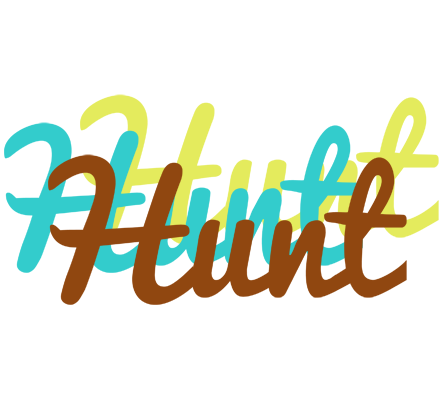 Hunt cupcake logo
