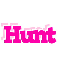 Hunt dancing logo