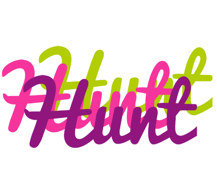 Hunt flowers logo