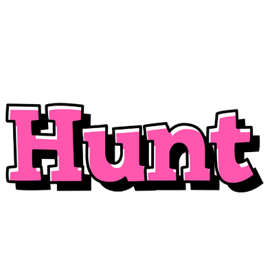 Hunt girlish logo
