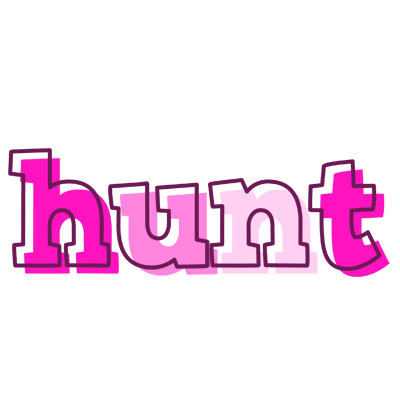 Hunt hello logo