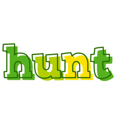 Hunt juice logo