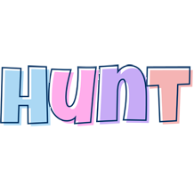 Hunt pastel logo