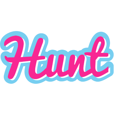 Hunt popstar logo