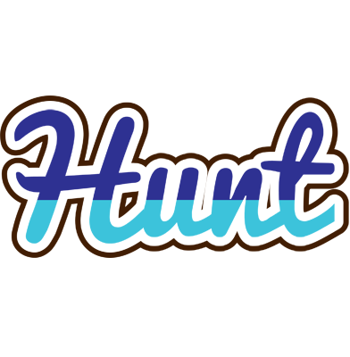 Hunt raining logo