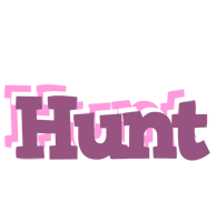 Hunt relaxing logo