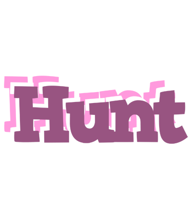 Hunt relaxing logo