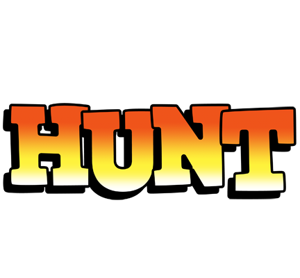 Hunt sunset logo