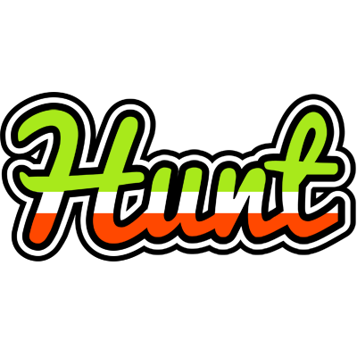 Hunt superfun logo