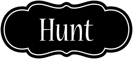 Hunt welcome logo