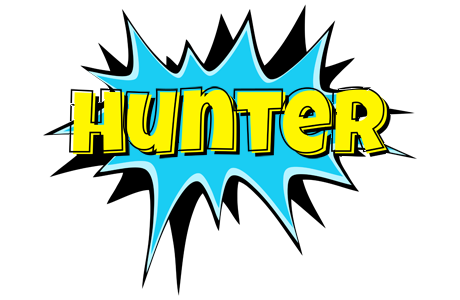 Hunter amazing logo