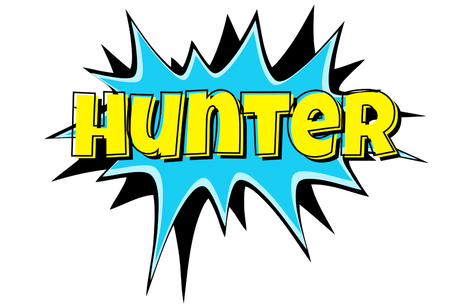 Hunter amazing logo