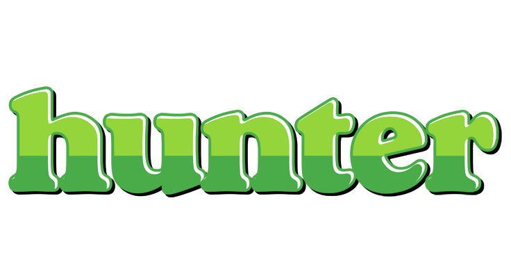 Hunter apple logo