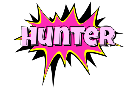 Hunter badabing logo