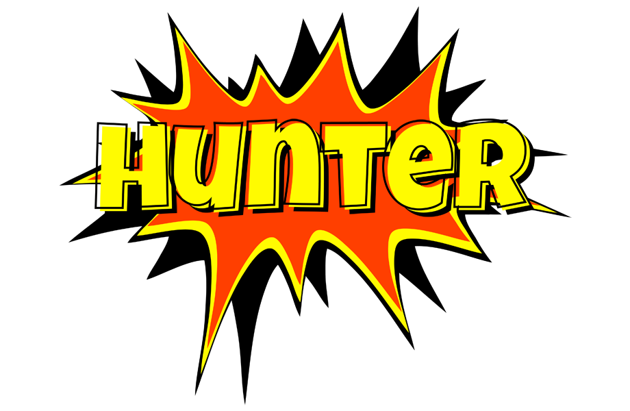 Hunter bazinga logo