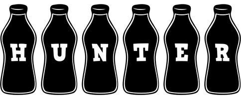 Hunter bottle logo