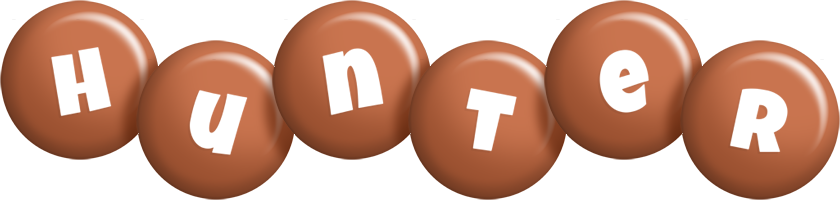Hunter candy-brown logo
