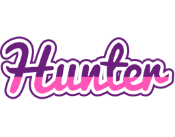 Hunter cheerful logo